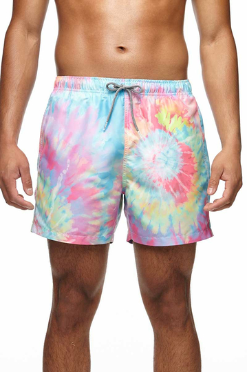 Boardies men's swim shorts Spiral Tie Dye