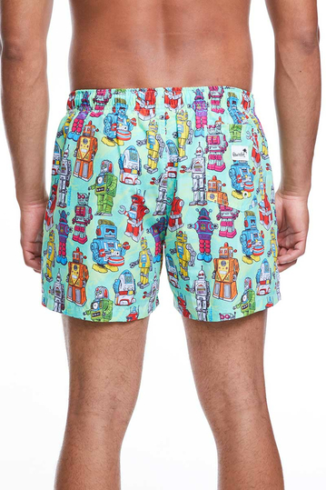 Boardies ανδρικό μαγιό Robots