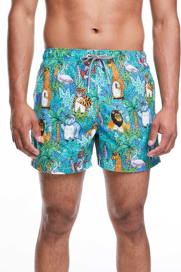 Boardies men's swim shorts Mulga Jungle