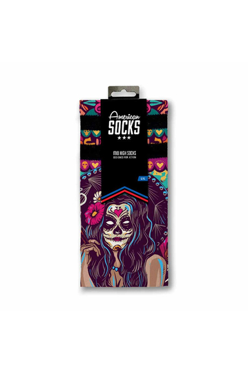 American Socks Dia De Los Muertos - mid high socks