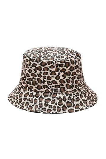 Bucket hat leopard