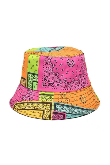 Bandana bucket καπέλο πολύχρωμο
