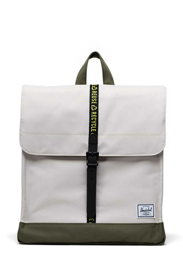 Herschel Supply Co. City mid volume eco backpack moonbeam/ivy green