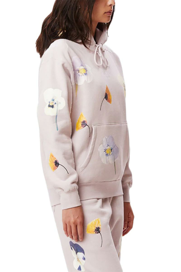 Obey Friday hoodie light lilac