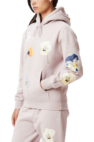 Obey Friday hoodie light lilac