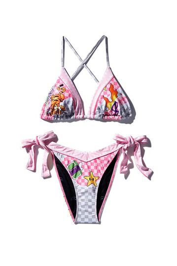 Sprayground set bikini WTF Art