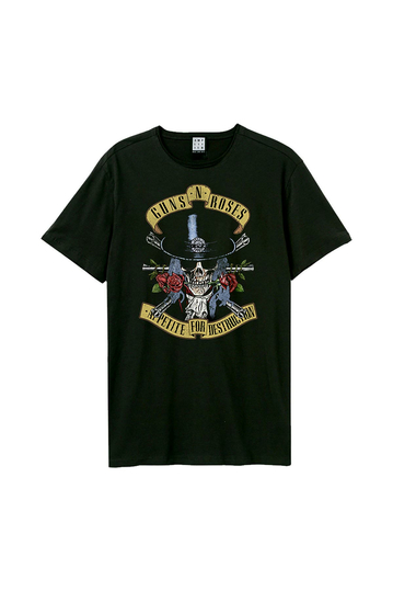 Amplified Guns n' Roses T-shirt - Top Hat Skull