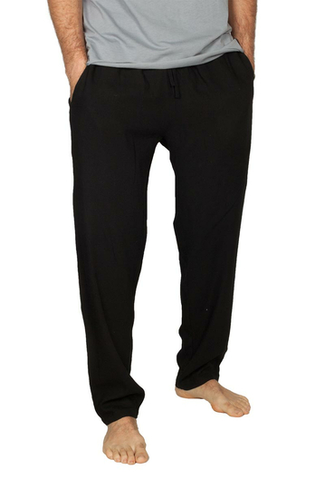 Bigbong linen pants black