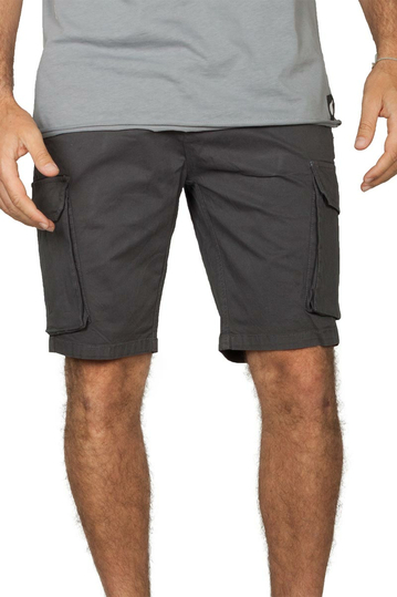 Harvest cargo shorts grey