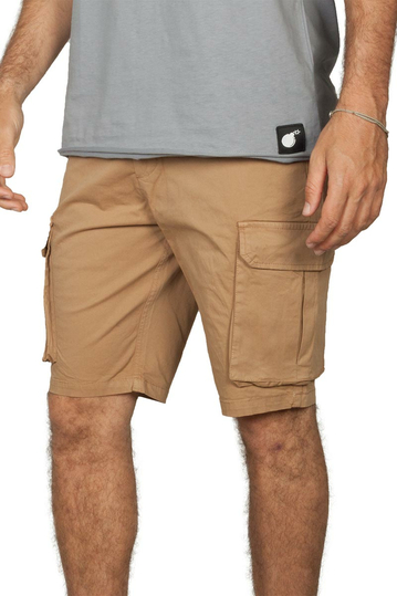 Harvest cargo shorts beige