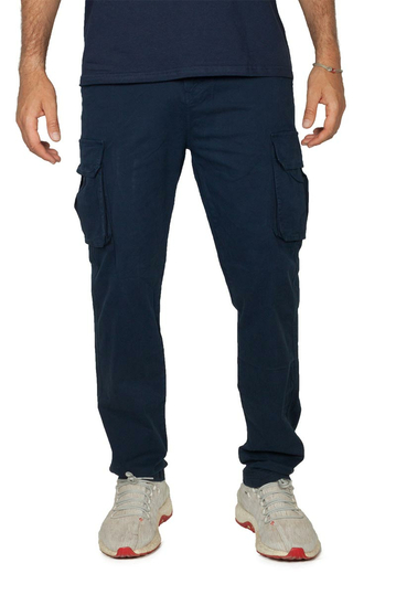 Harvest cargo pants navy