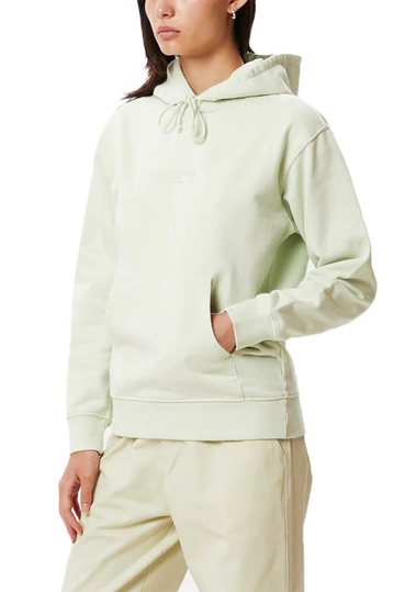 Obey Bold Recycled hoodie pigment cucumber