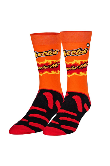 Odd Sox Flamin Hot Cheetos socks