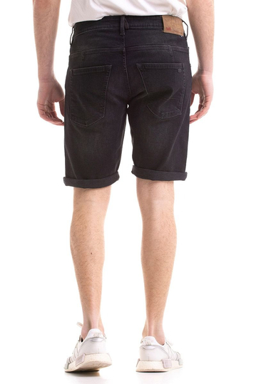 Scinn τζιν βερμούδα μαύρη Ferez B