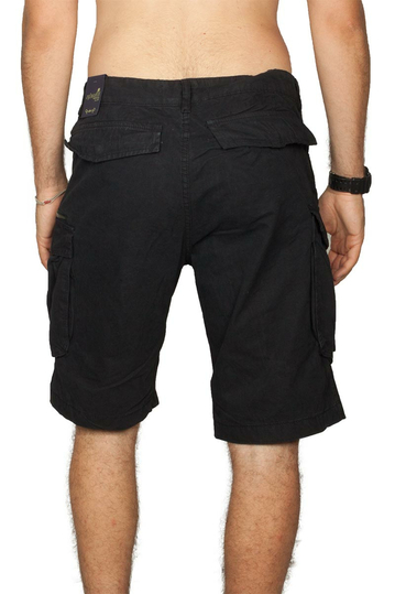 Splendid cargo βερμούδα μαύρη