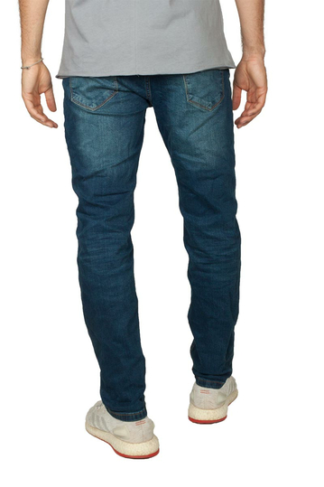 Sublevel ανδρικό slim fit jeans dark blue