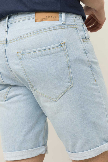 Tiffosi τζιν βερμούδα ξεβαμμένη