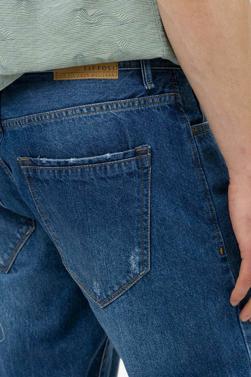 Tiffosi τζιν βερμούδα με σκισίματα