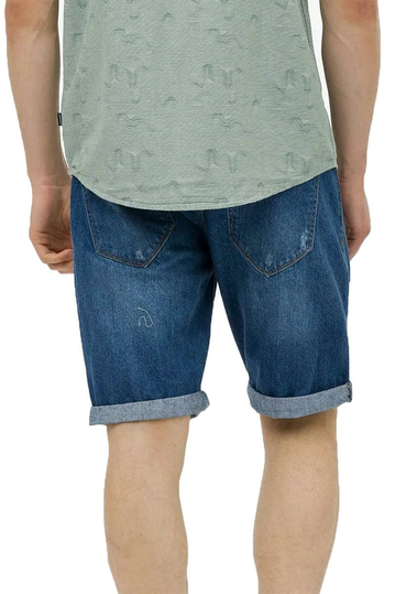 Tiffosi τζιν βερμούδα με σκισίματα