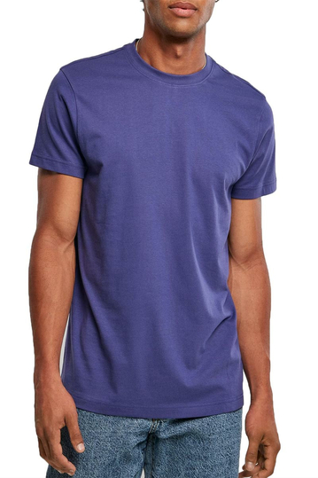 Urban Classics basic t-shirt purple blue