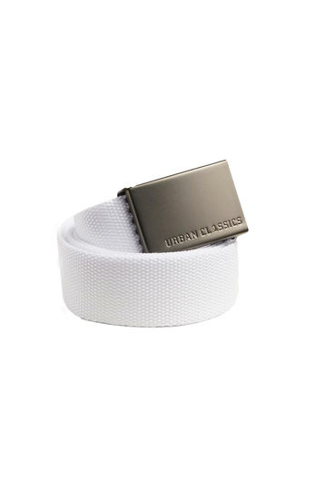 Urban Classics web belt white