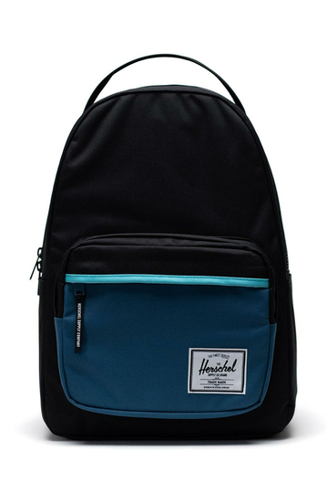 Herschel Supply Co. Miller eco backpack black/blue ashes/blue curacao