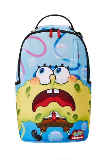 Sprayground Spongebob Shark Shape Sponge backpack (DLXR)