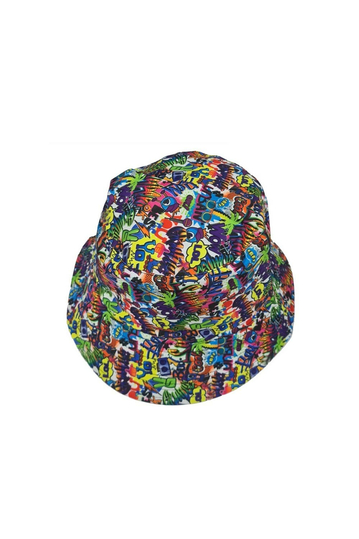 Bucket hat multi colored
