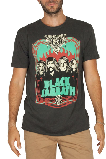 Amplified Black Sabbath T-shirt - Flames