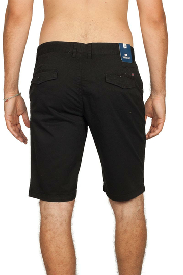 Harvest chino βερμούδα μαύρη