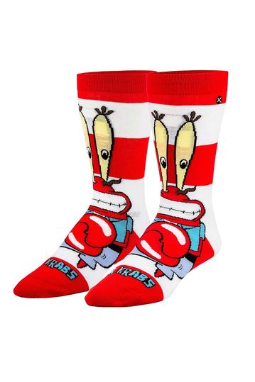 Odd Sox Spongebob Mr. Krabs socks