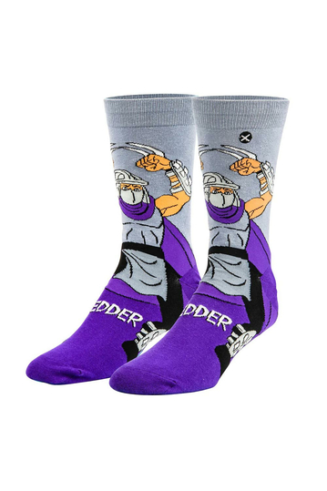 Odd Sox Ninja Turtles Shredder socks