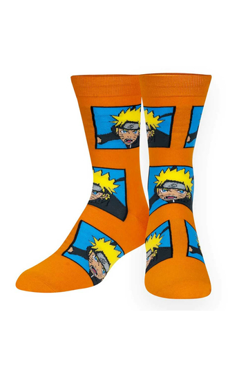 Odd Sox Naruto Heads socks