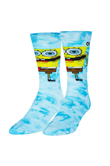 Odd Sox Spongebob Wavy Bob Tie Dyed socks