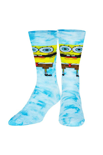 Odd Sox Spongebob Wavy Bob Tie Dyed socks
