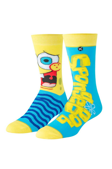 Odd Sox Spongebob Big Face socks
