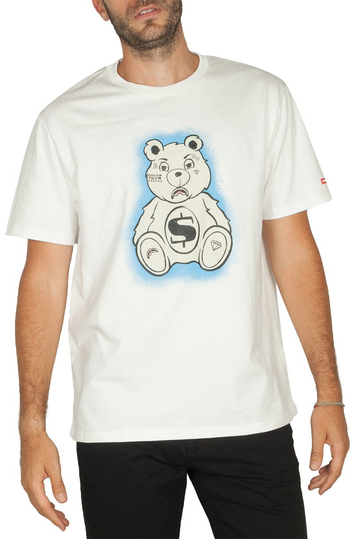 Sprayground Money Bear T-shirt white