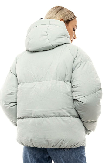 Biston puffer jacket with hood mint