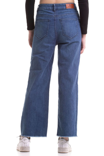 Scinn wide leg cropped jeans blue Natalee L