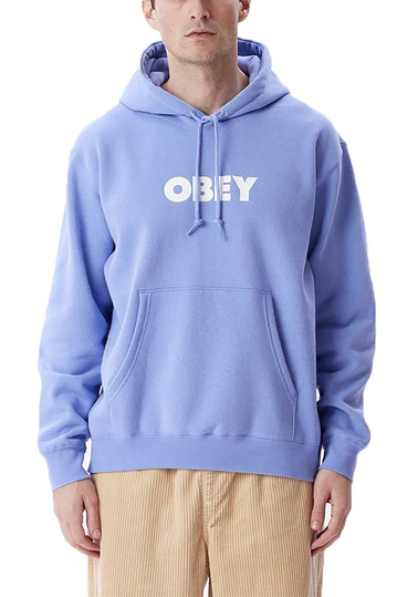 Obey Bold Premium φούτερ κουκούλα digital violet