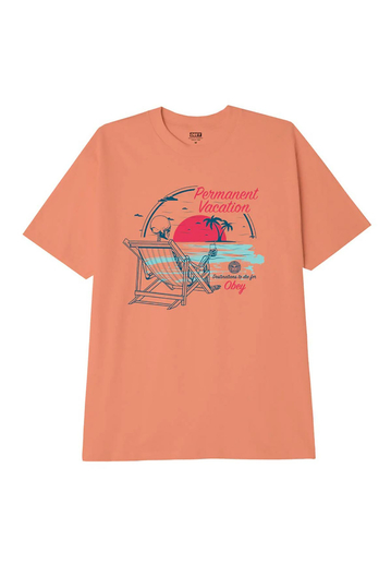 Obey Permanent Vacation Classic T-shirt citrus