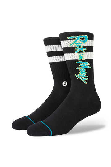 Stance Rick & Morty socks black