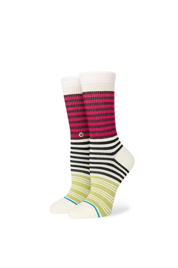Stance Sunshine Stripe socks magenta