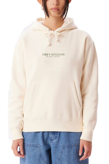 Obey hoodie Studios unbleached