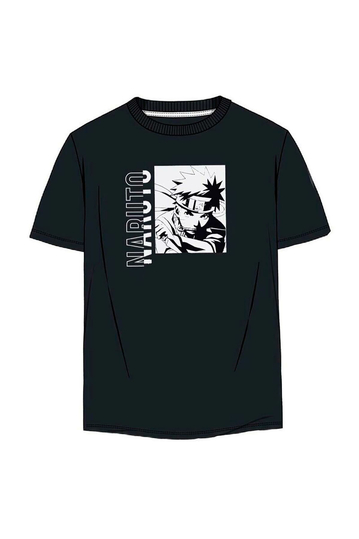 Difuzed Naruto Sasuke T-shirt black