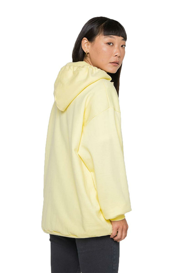 Kaotiko oversize φούτερ με κουκούλα Vancouver acid yellow