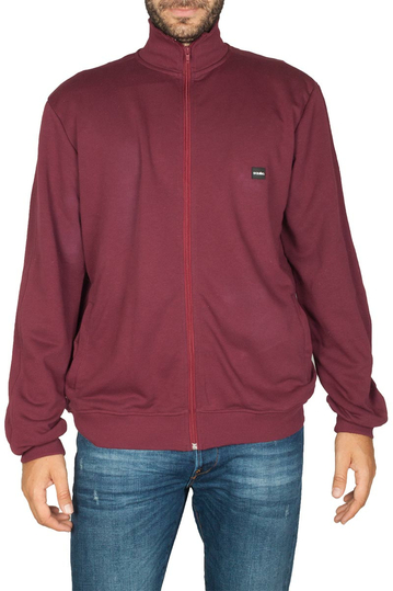 Bigbong zip sweatshirt bordeaux