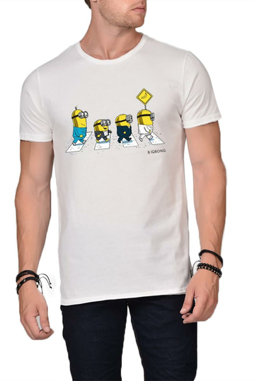 Bigbong Minions t-shirt ecru