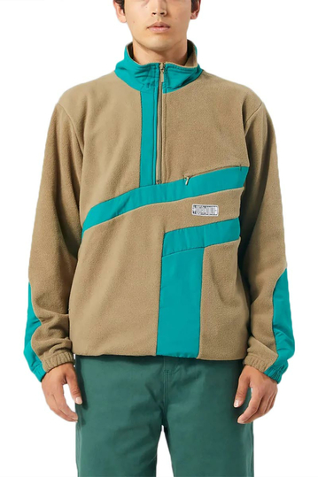 Huf Range 1/4-zip polar fleece olive