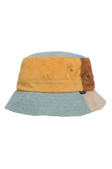 Huf κοτλέ bucket καπέλο Multi Panel light blue